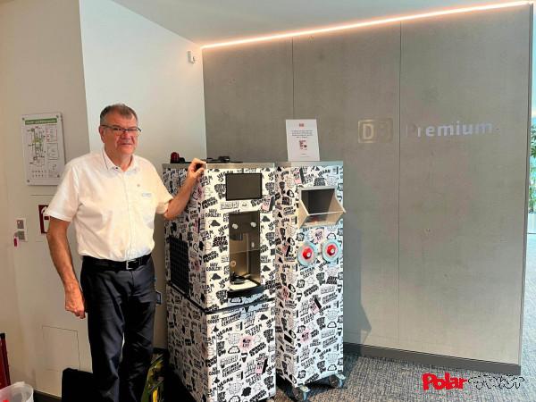 Softeis Selbstbedienungs Konzept