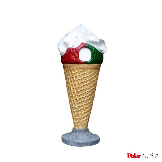 Kugeleistüte als Abfallbehälter #1