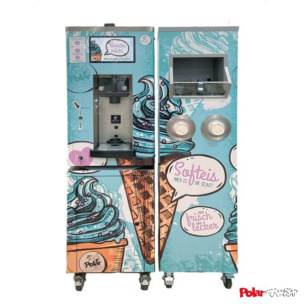 Softeis Selbstbedienungs Konzept