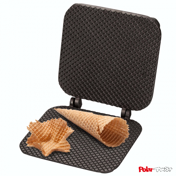 Eiswaffeln Backplattensatz