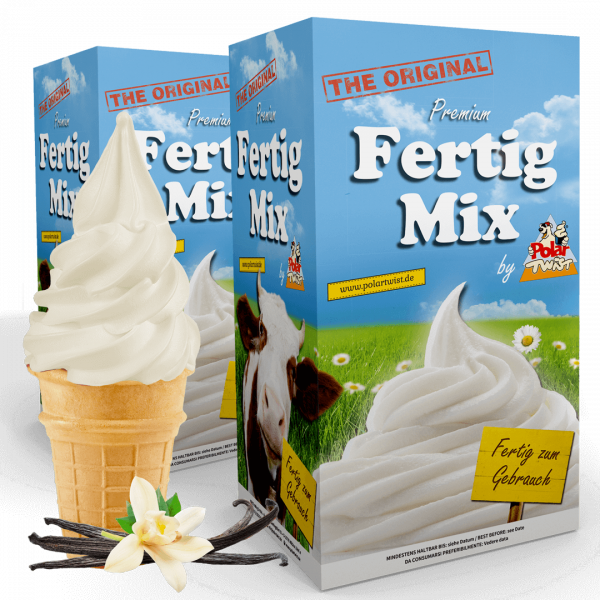 Softeis Fertigmix Vanille