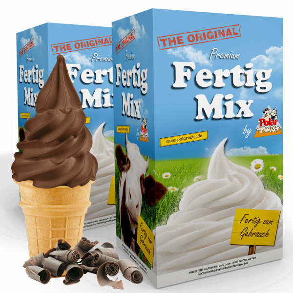 Softeis Fertigmix Schokolade