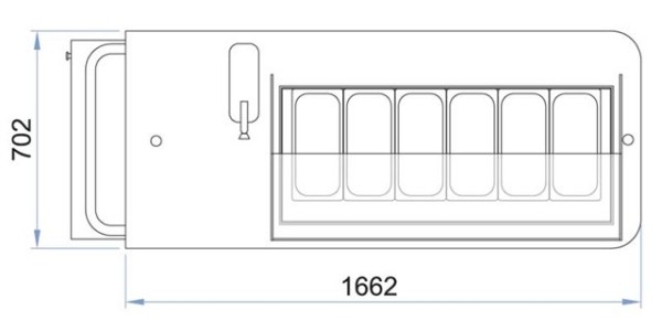 Speiseeiswagen Carrettino