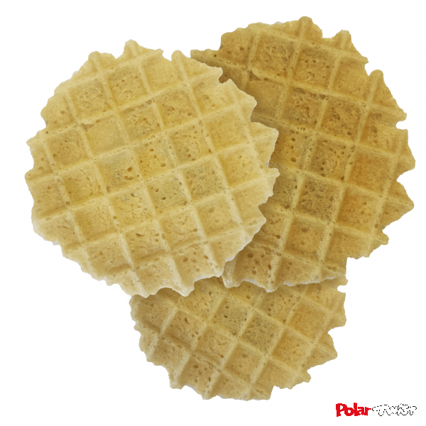 Süße, knusprige Waffeln