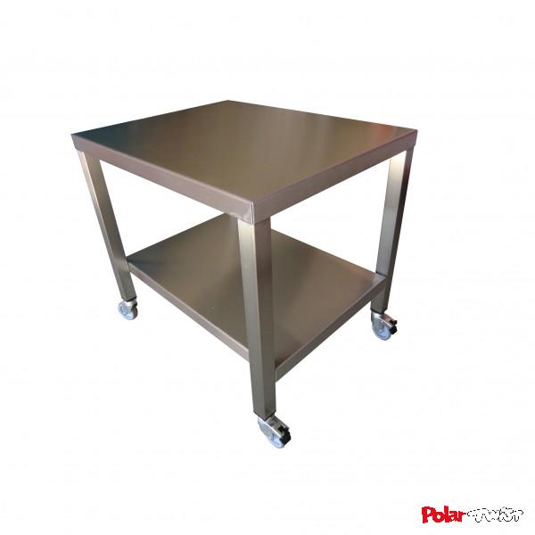 Edelstahl Rollwagen für 2-Zapfer