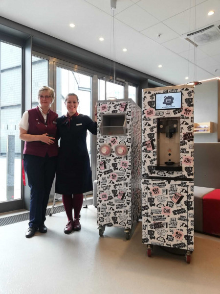 Softeis Selbstbedienungs Konzept