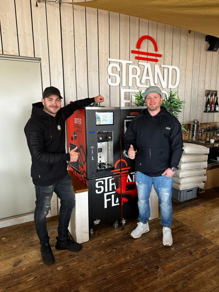 Softeis Selbstbedienungs Konzept