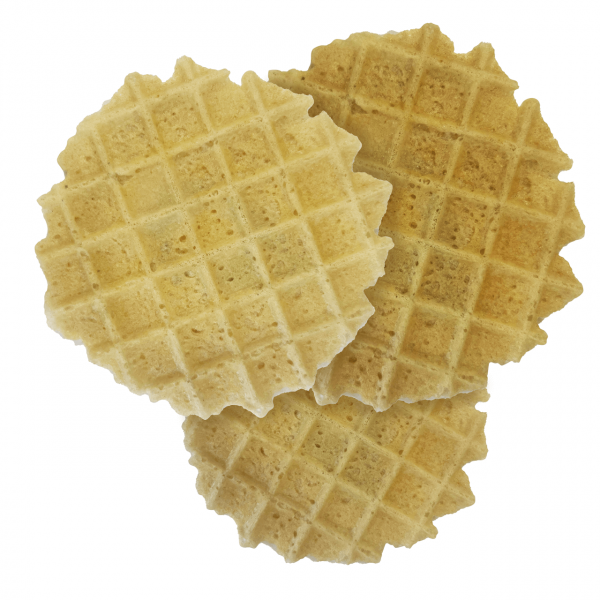 Süße, knusprige Waffeln