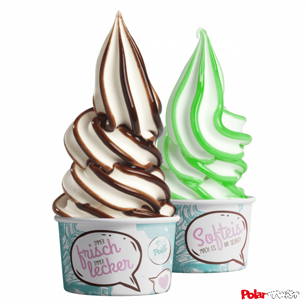 Softeis Selbstbedienungs Konzept