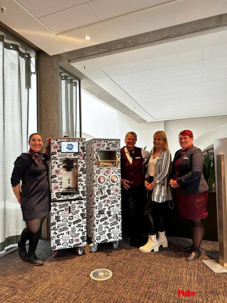 Softeis Selbstbedienungs Konzept