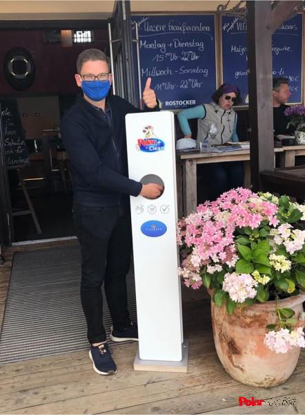 Polar Clean Desinfektionsmittelsäule