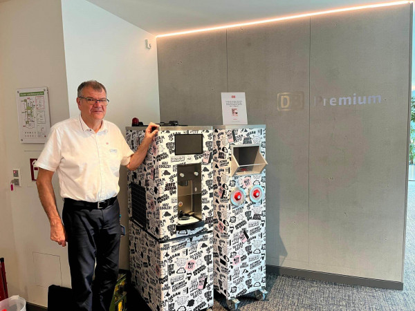 Softeis Selbstbedienungs Konzept