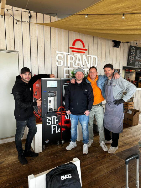 Softeis Selbstbedienungs Konzept