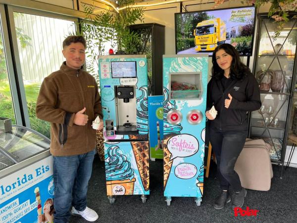 Softeis Selbstbedienungs Konzept