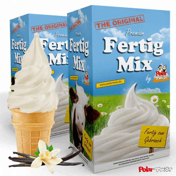 Softeis Fertigmix Vanille