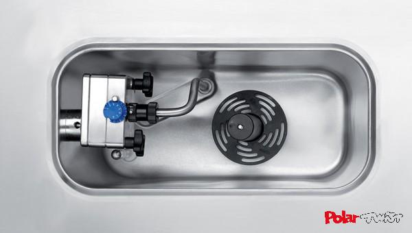 Softeismaschine GelMatic BC Easy 2 Draufsicht von Polar Twist