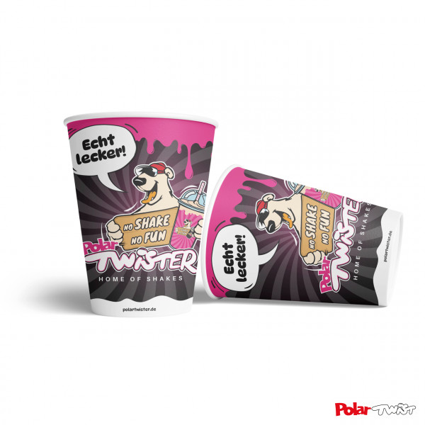 Milk Shake Becher