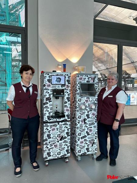 Softeis Selbstbedienungs Konzept