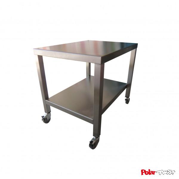 Edelstahl Rollwagen für 2-Zapfer