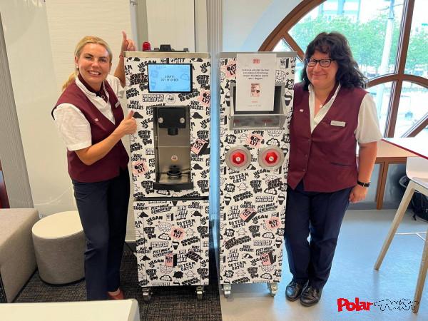 Softeis Selbstbedienungs Konzept