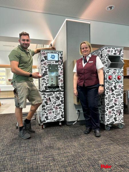 Softeis Selbstbedienungs Konzept