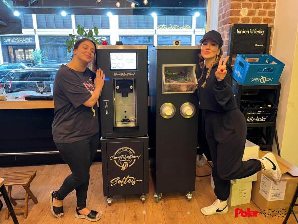 Softeis Selbstbedienungs Konzept