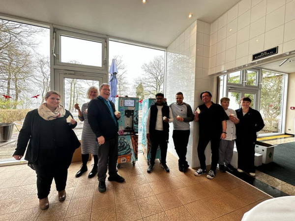 Softeis Selbstbedienungs Konzept