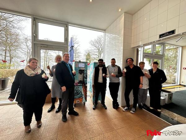 Softeis Selbstbedienungs Konzept