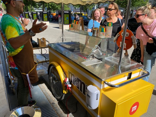 Speiseeiswagen Carrettino