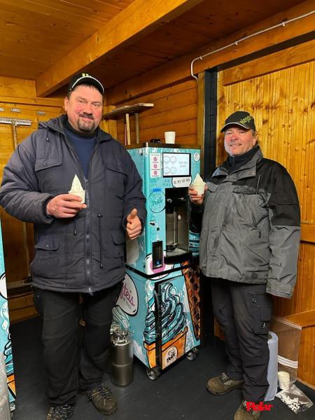 Softeis Selbstbedienungs Konzept