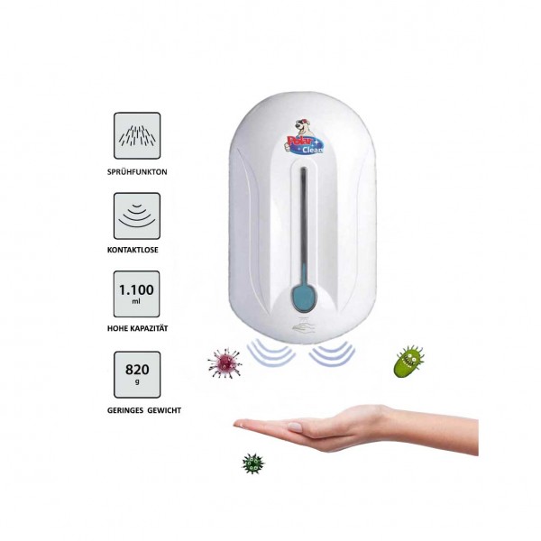 Desinfektionsmittelspender kontaktlos